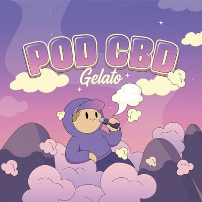 POD CBD 70% GELATO AVEC BATTERIE