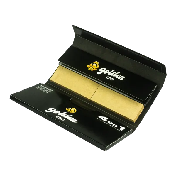 Feuilles à rouler 4-en-1 Golden CBD