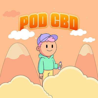 POD CBD 70% GELATO AVEC BATTERIE